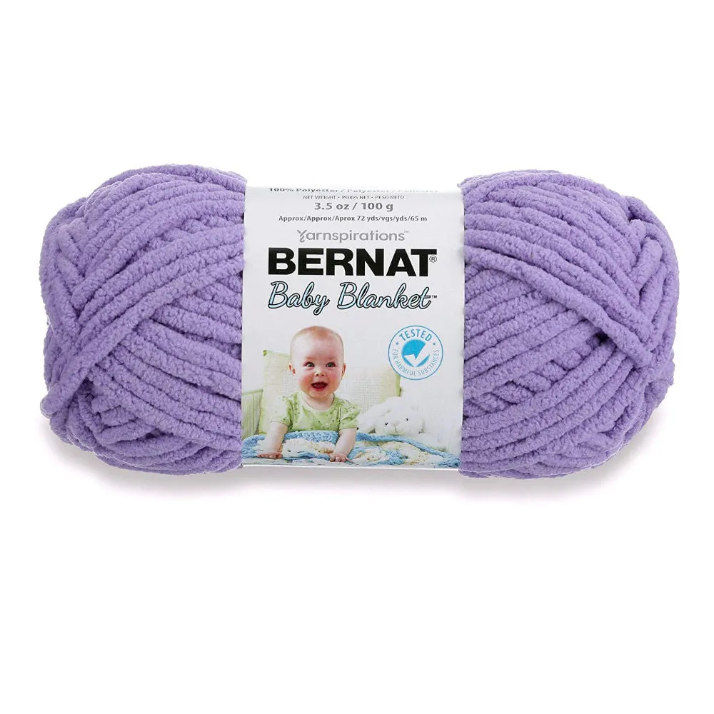 Bernat Baby Blanket Yarn - Lilac - 3.5oz/100g