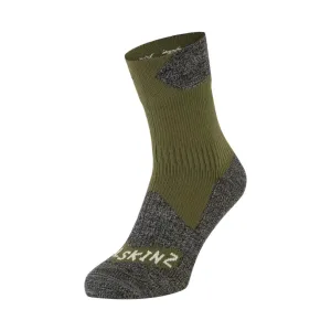 Bircham Waterproof All Weather Sock - Olive/Grey