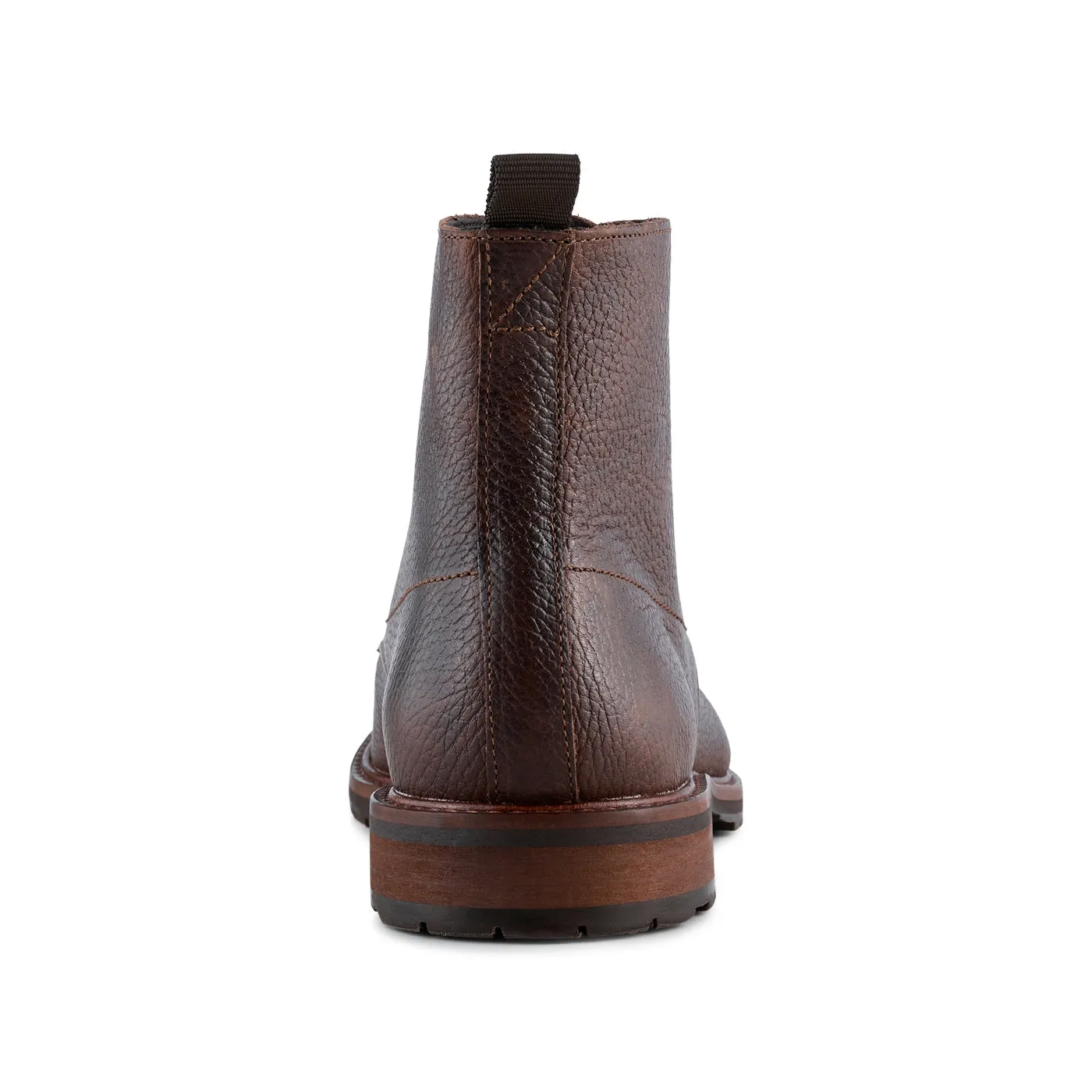 Brigade Leather Boot - BROWN