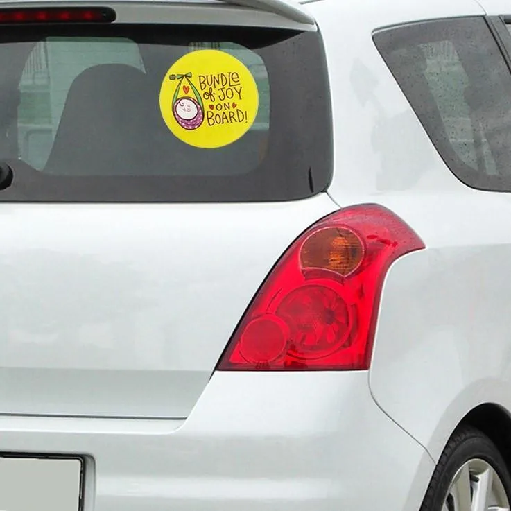 Bundle Of Joy On Board Decal