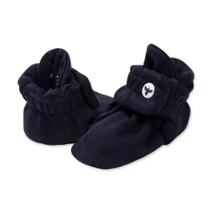 Burt's Bees - Solid Organic Cotton Baby Booties - Dark Blue