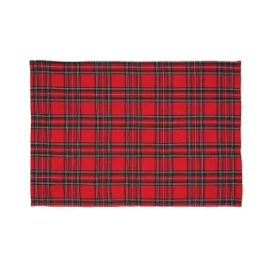 C & F Quilted Products Arlington Tartan Plaid Christmas Rectangle Placemat