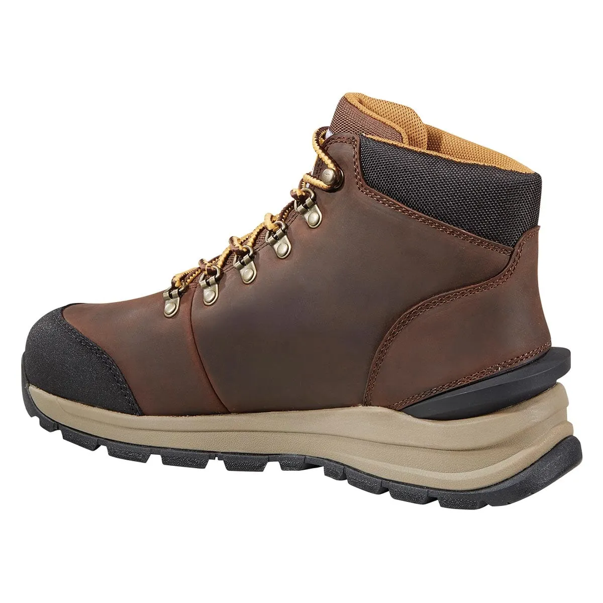 Carhartt Men's Gilmore Waterproof 5" Alloy Safety Toe Hiker Boots - Dark Brown