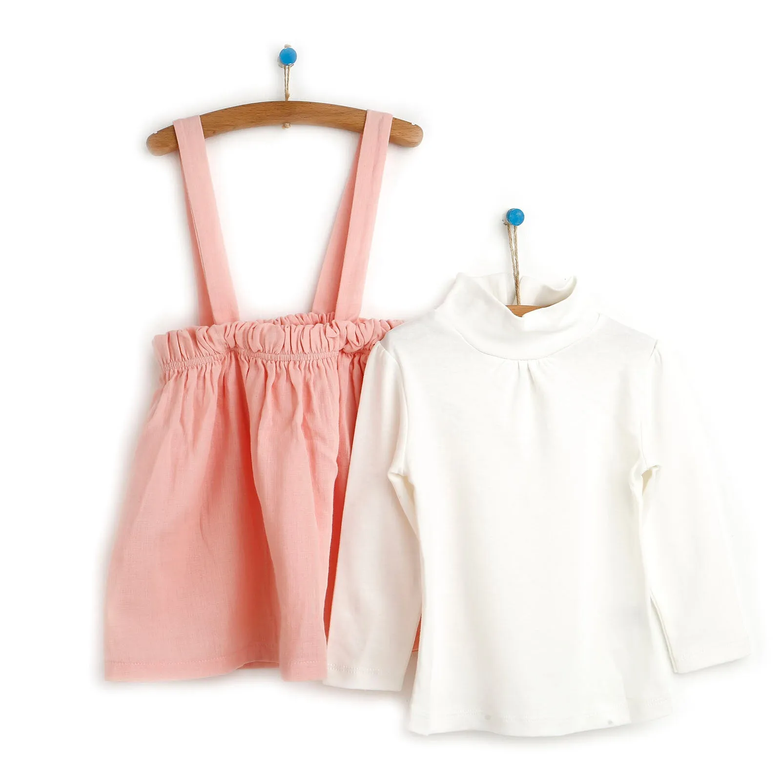 Cassiope Blouse-Skirt - Light Pink