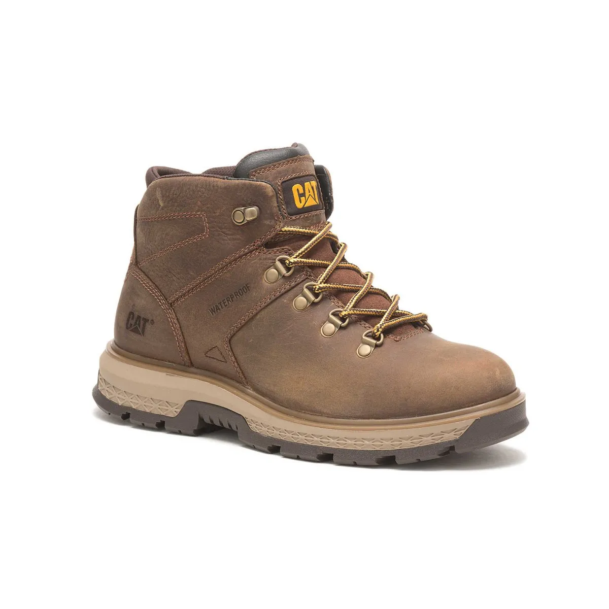 Caterpillar Exposition Hiker Waterproof Soft Toe Men's Work Boot (p51061) In Pyramid