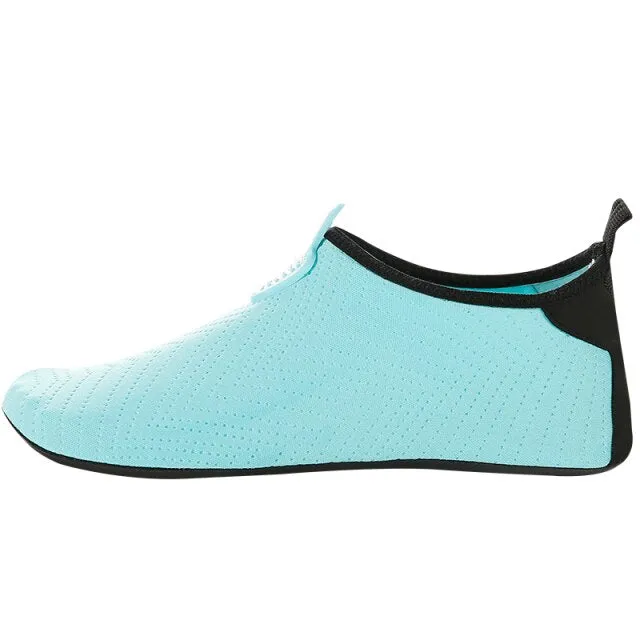 Children's Summertime Beach Shoes | Aqua Socks Water Shoes for Boys and Girls