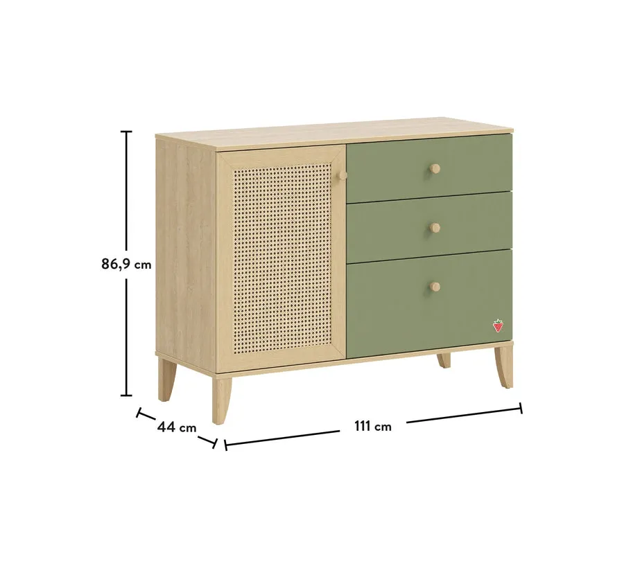 Cilek Loof Door Dresser (Changing Table Optional)