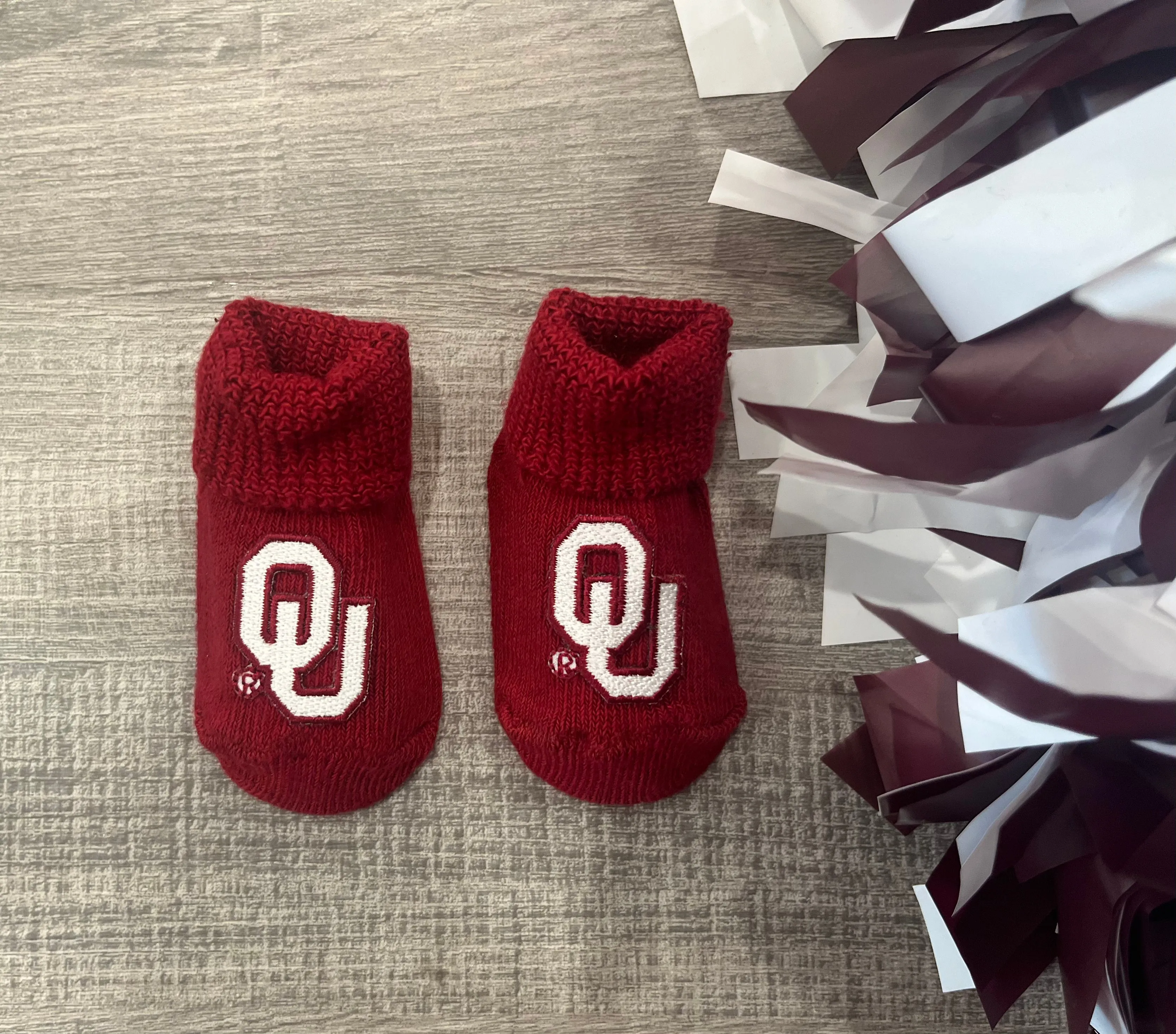 Collegiate Baby Booties