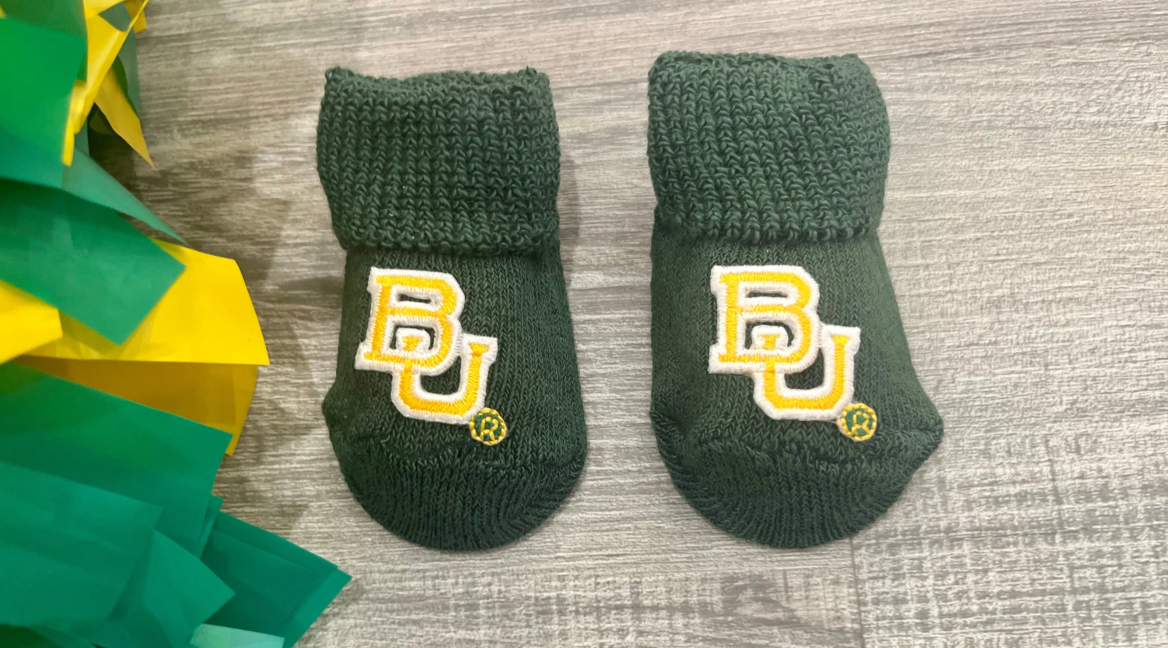 Collegiate Baby Booties