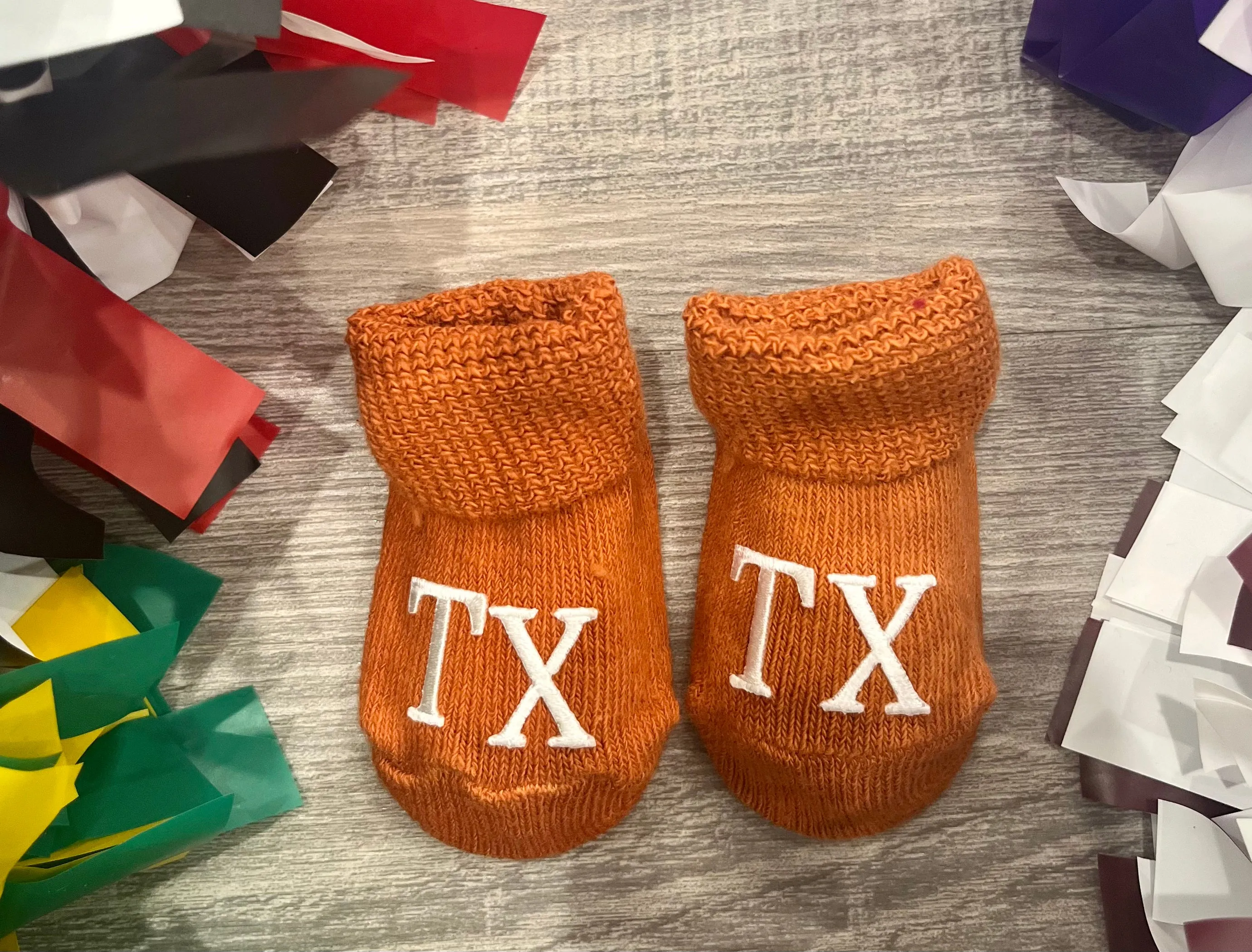 Collegiate Baby Booties