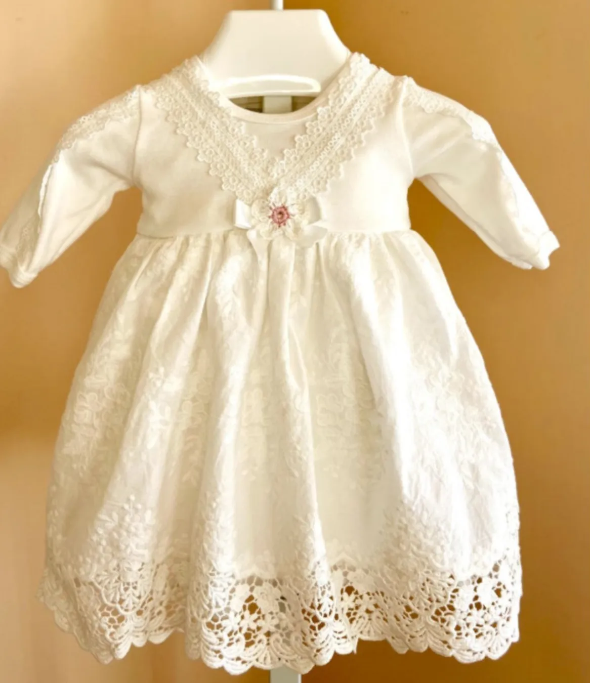 Cotton Embroidered Dress