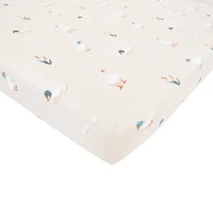 Crib Sheet in Duck