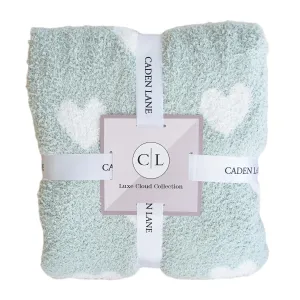 CuddleLane™ Luxe Blankets | Rain Hearts