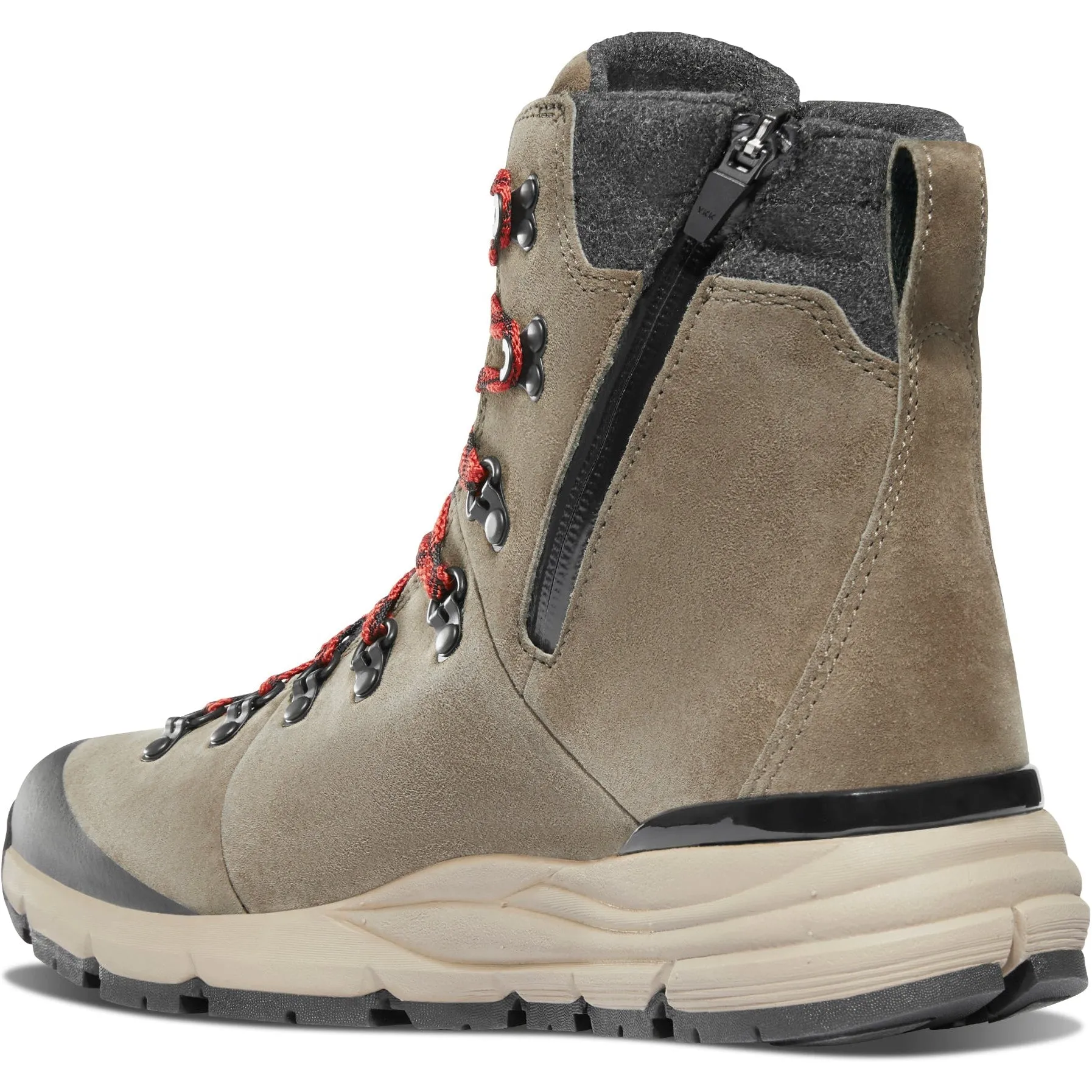 Danner Men's Arctic 600 7" WP 200G Side-Zip Hiking Boot- Brown- 67338