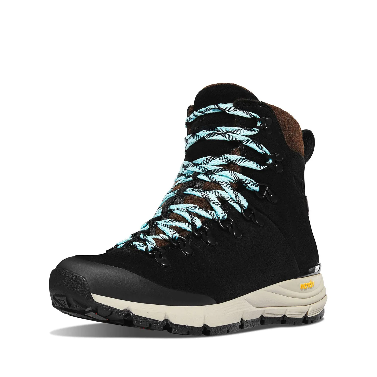 Danner Women's 67340 Arctic 600 Side-Zip 7" 200G Primaloft Waterproof, Black/Spark Blue