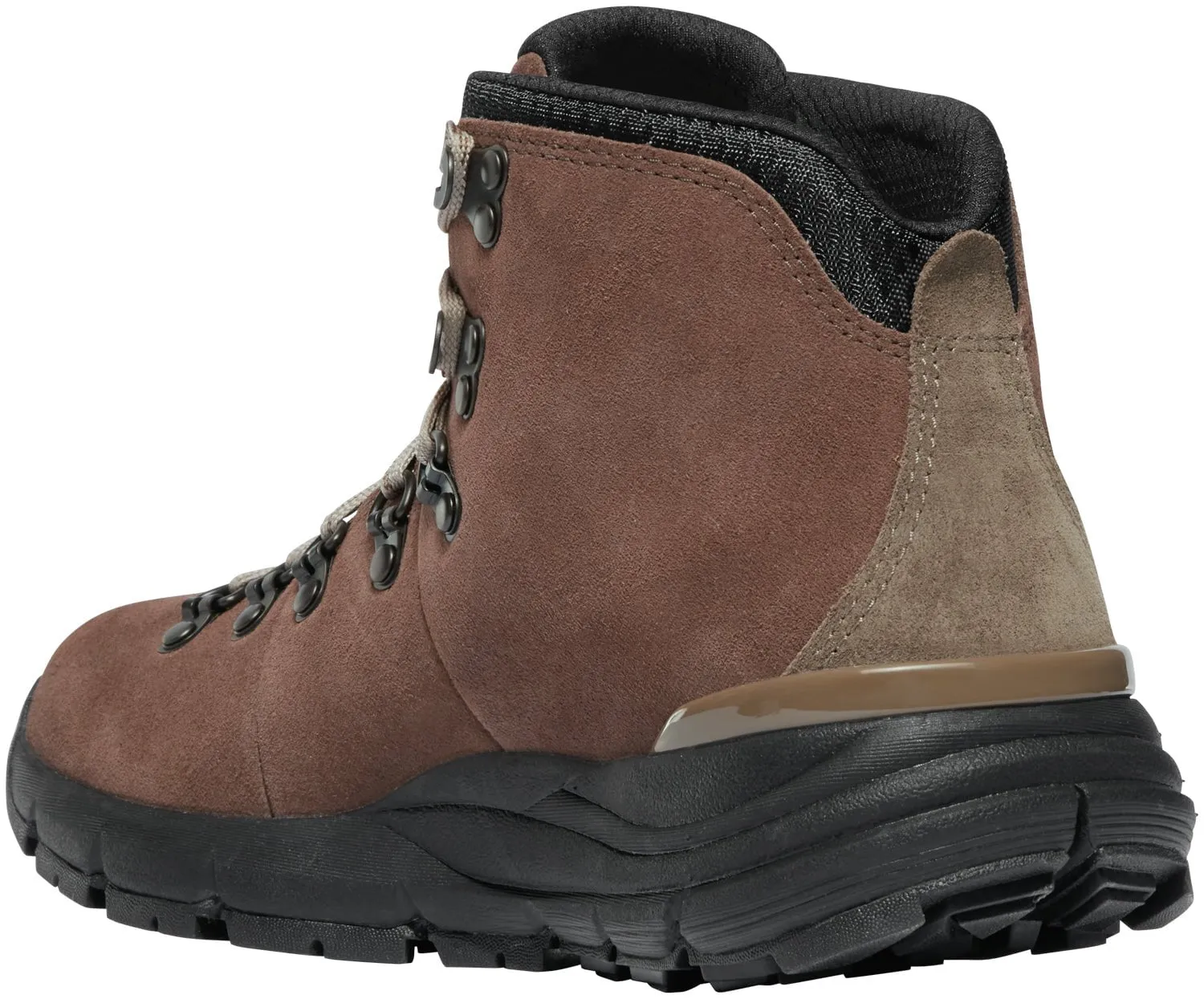 Danner Womens Mountain 600 Dark Earth/Chocolate Chip Suede Hiking Boots