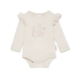 Duck Print Flutter Onesie