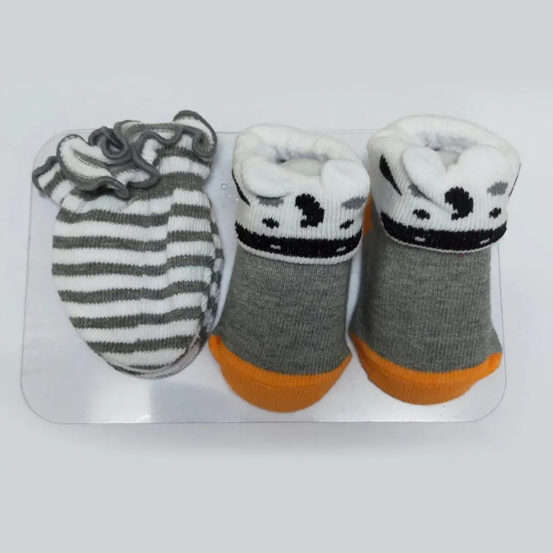 Earth Bebe Mitten & Booties Set