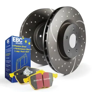 EBC Brakes S5KF1050 S5 Kits Yellowstuff And GD Rotors