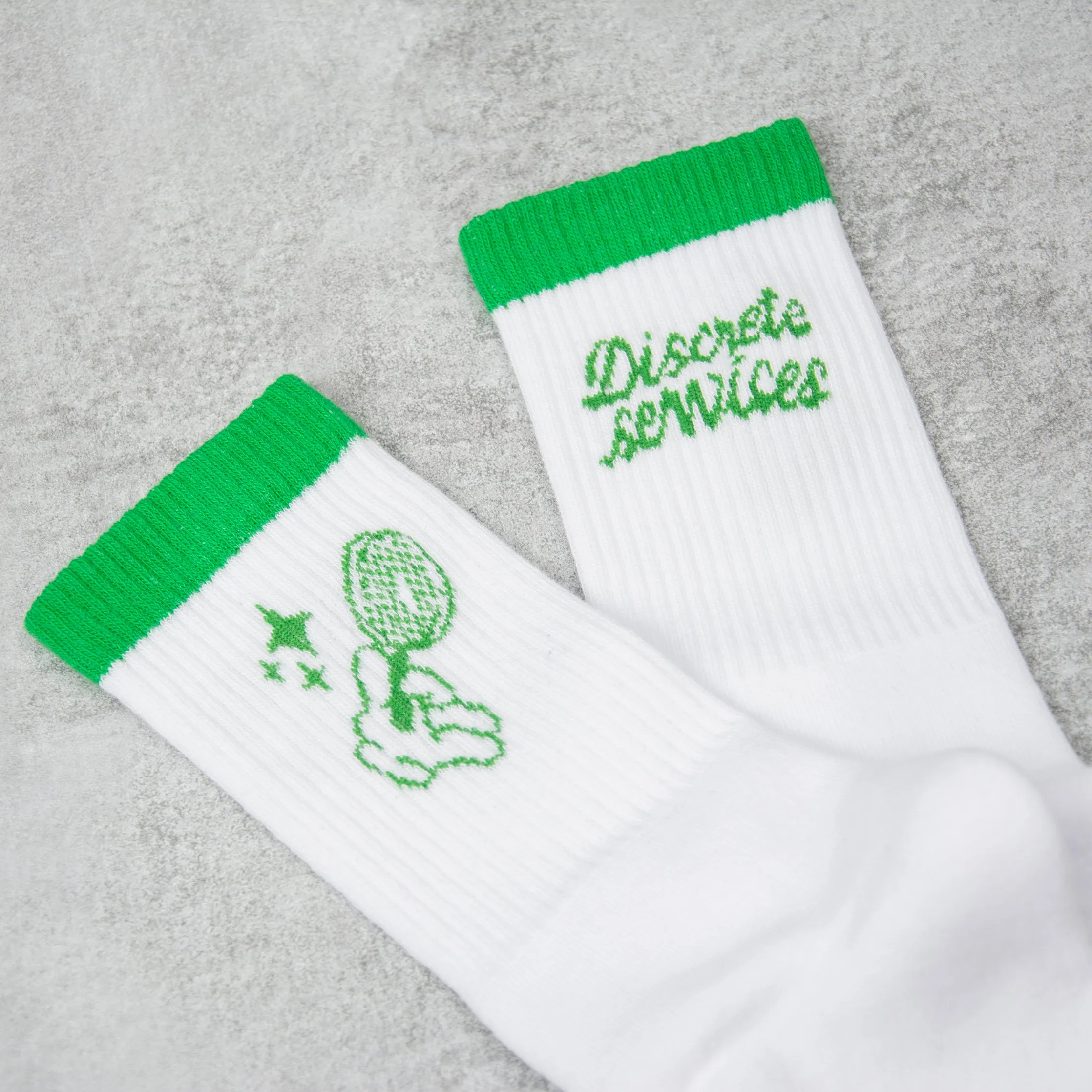 Edwin x Democratique Discreet Service Sock - White