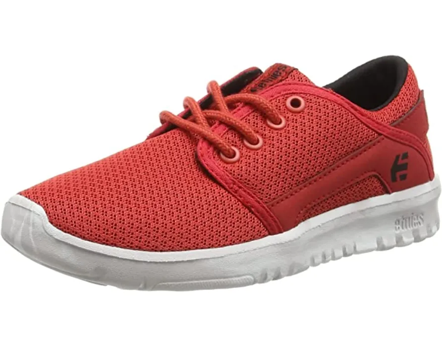 Etnies scarpa sneakers da ragazzo Scout 4301000121 617 rosso