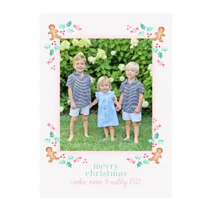 Gingerbread Sweets Holiday Photo Cards