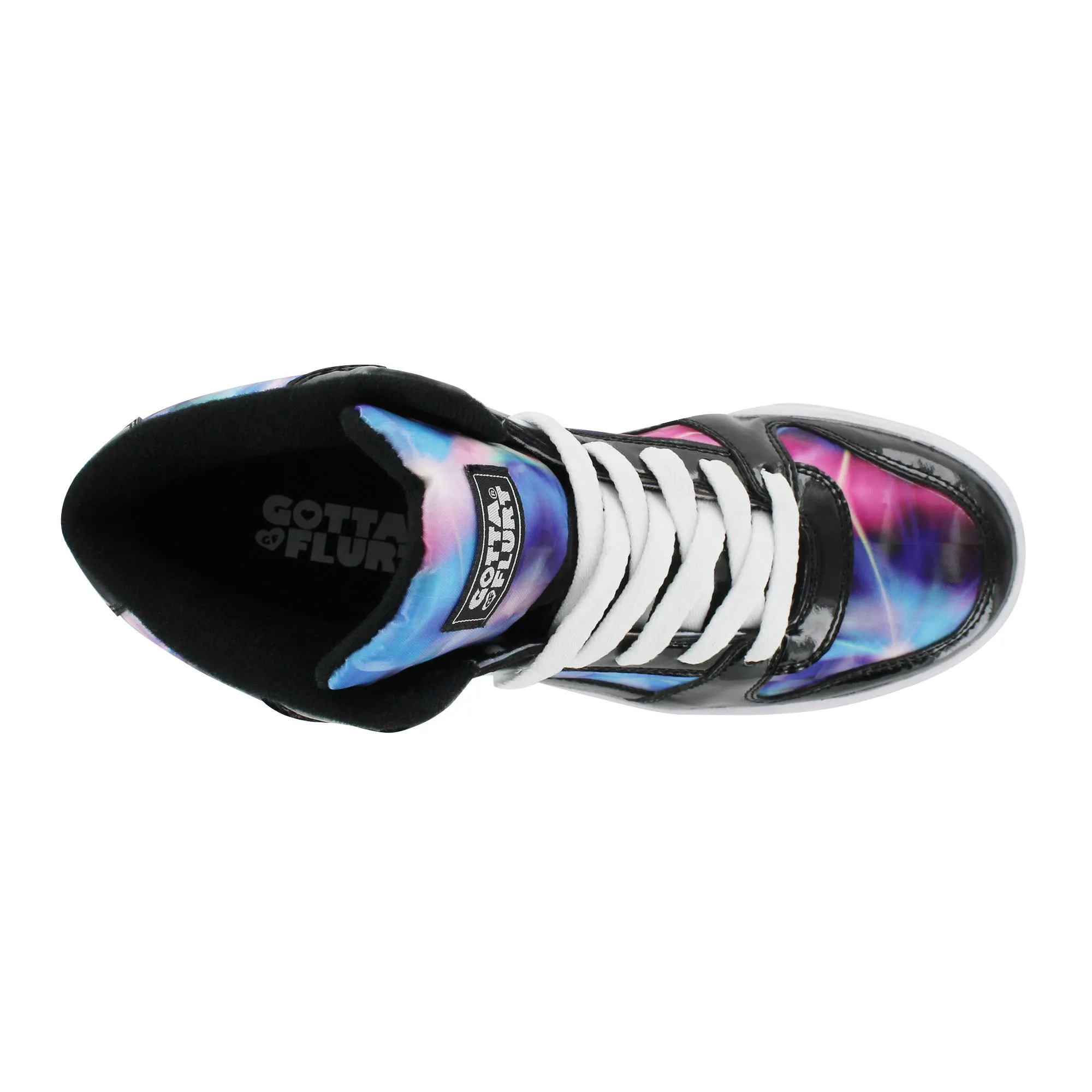 Gotta Flurt Women's Hip Hop V Blue/Black Fashion Sneaker