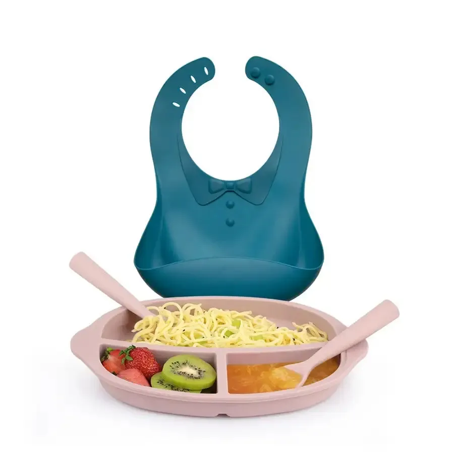 Haakaa Silicone Kids Dinnerware Set