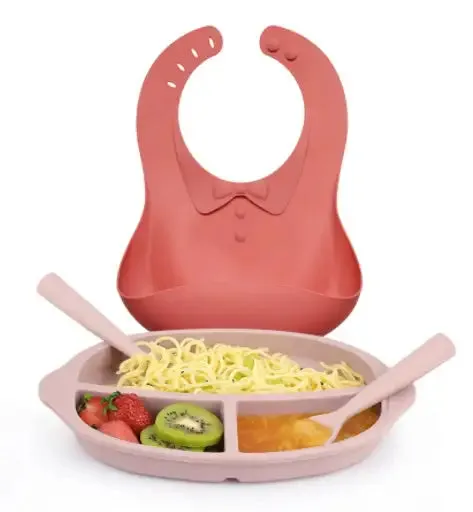 Haakaa Silicone Kids Dinnerware Set