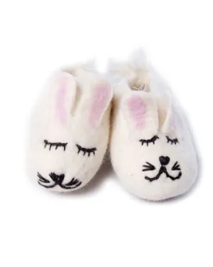 Hand Made Bunny Baby Booties