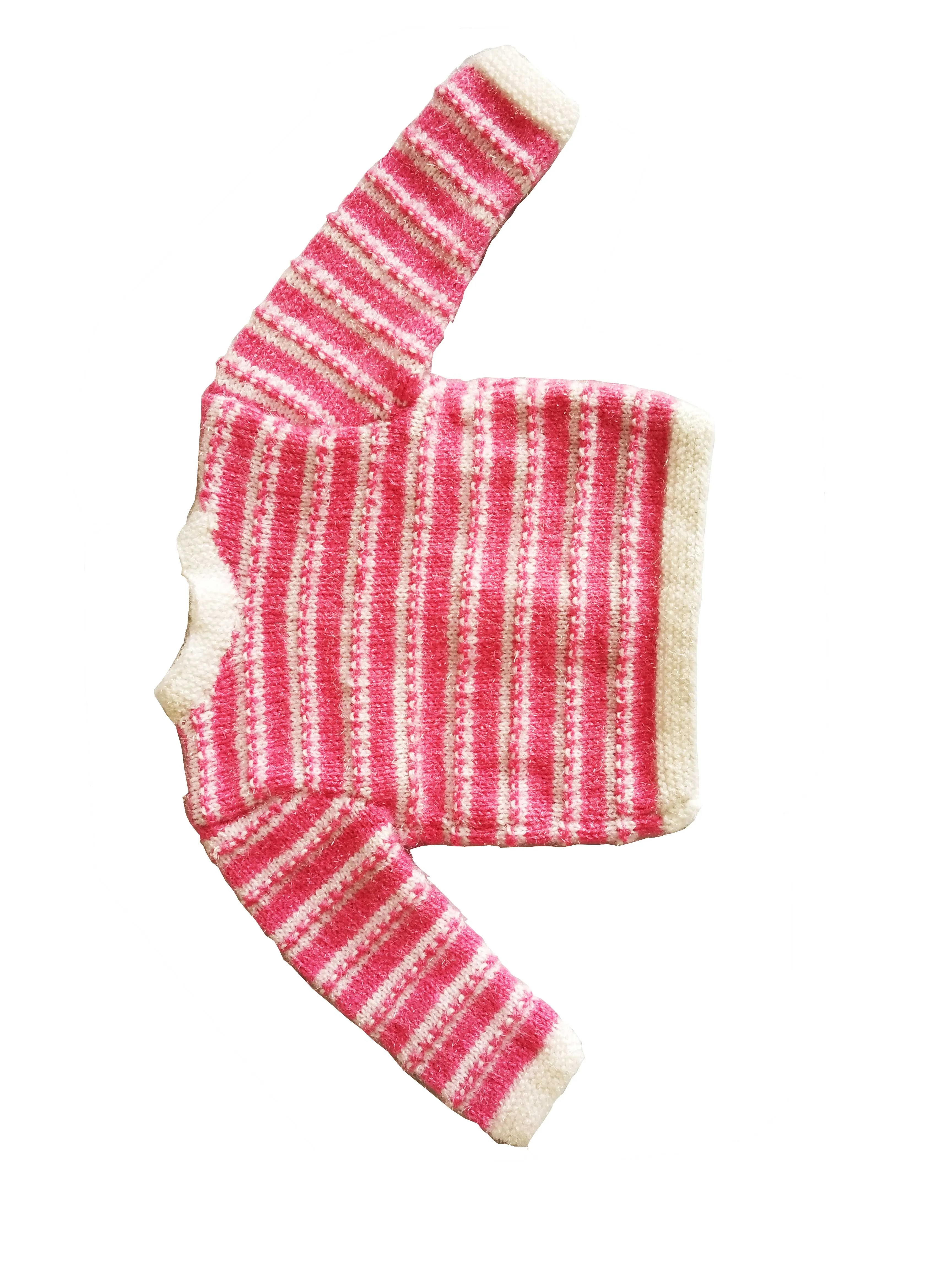 HandMade Woolen Knitted Sweater Set (2Pcs Suit) for New Born Babies (0-6 Months)