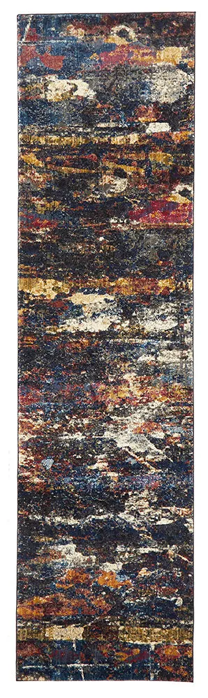 Heliya  Modern Midnight Rug