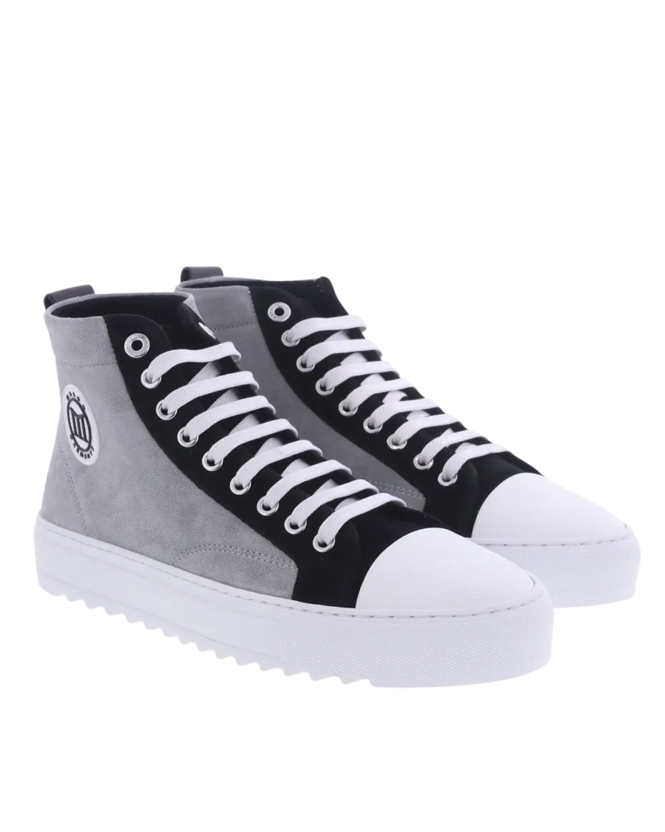 Heren Astro Hightop Sneaker Grijs