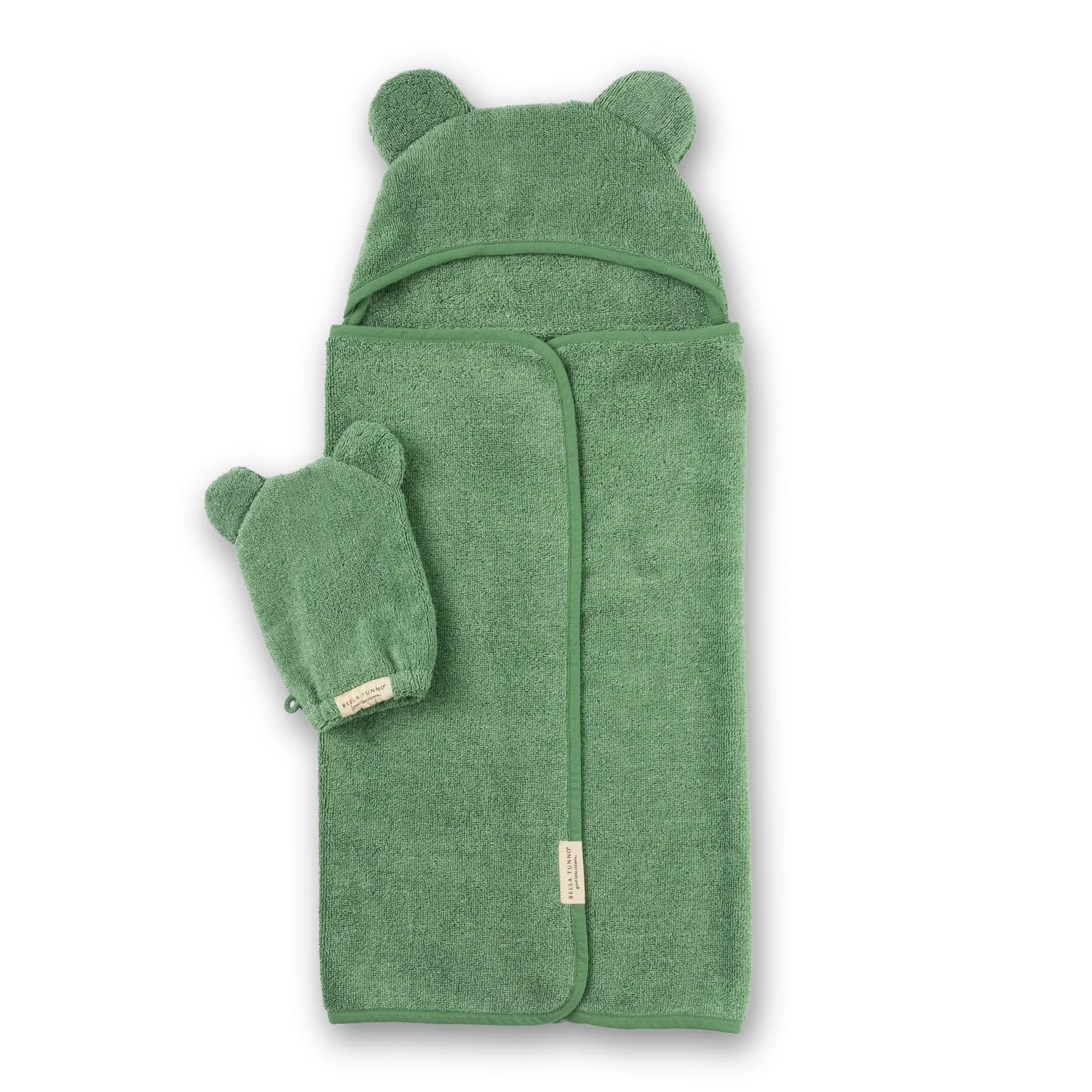 Hooded Towel   Wash Mitt Set