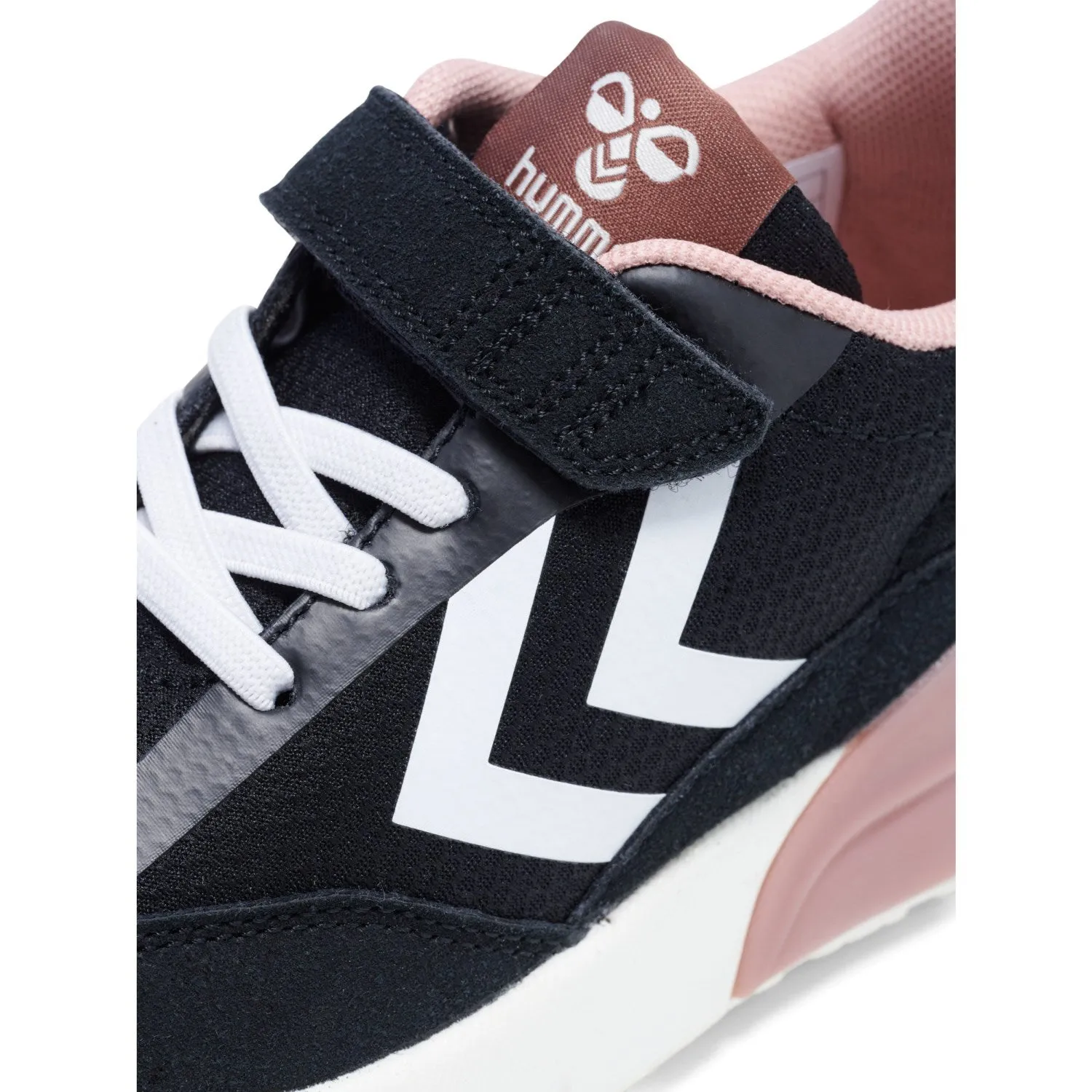 Hummel Black/Pink Daylight Jr Sneakers