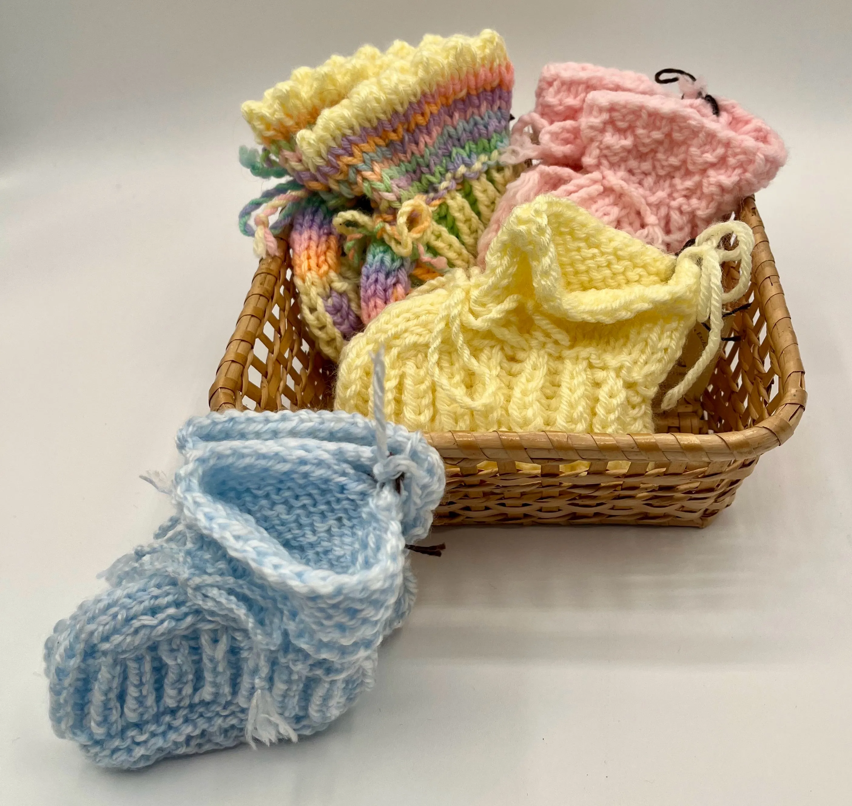 Infant Arcylic Booties