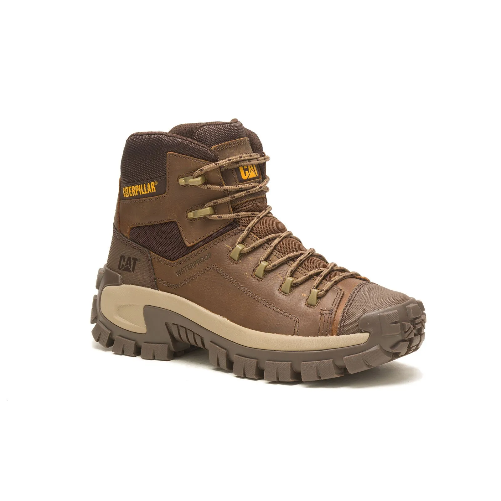 Invader Soft-Toe Waterproof Hiker Boot Light Brown