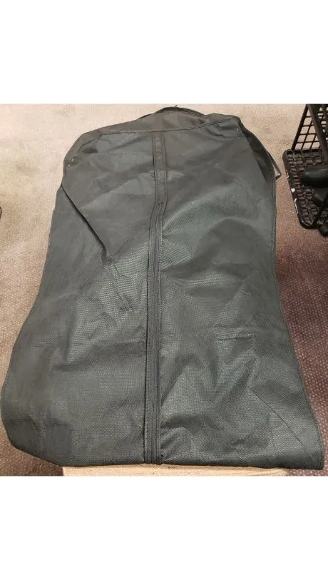 Jabari -- Large Garment Bag -- Black