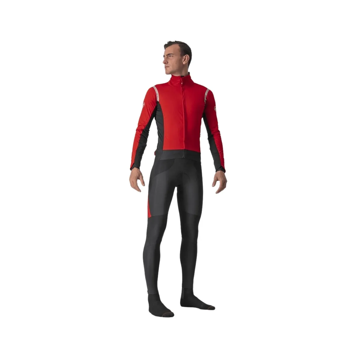 Jacket Castelli Alpha Ros 2 Red Black