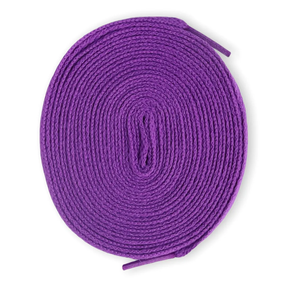 Jordan 1 Laces Basics Flat Thin - Purple Laces