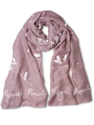 Katie Loxton S Soft Magical Moments Scarf Pale Pink KLS060 S