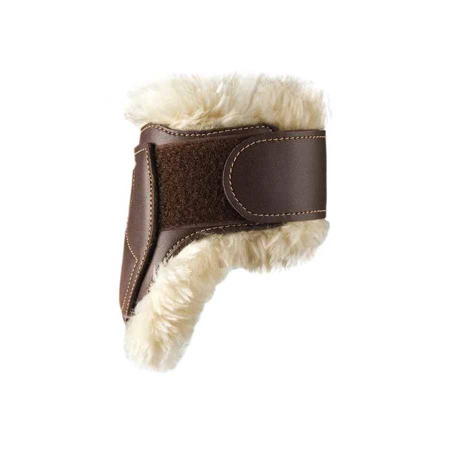 Kentucky Sheepskin Leather Fetlock Boots Velcro