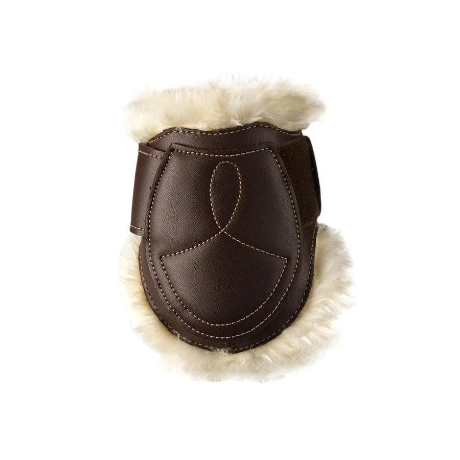 Kentucky Sheepskin Leather Fetlock Boots Velcro