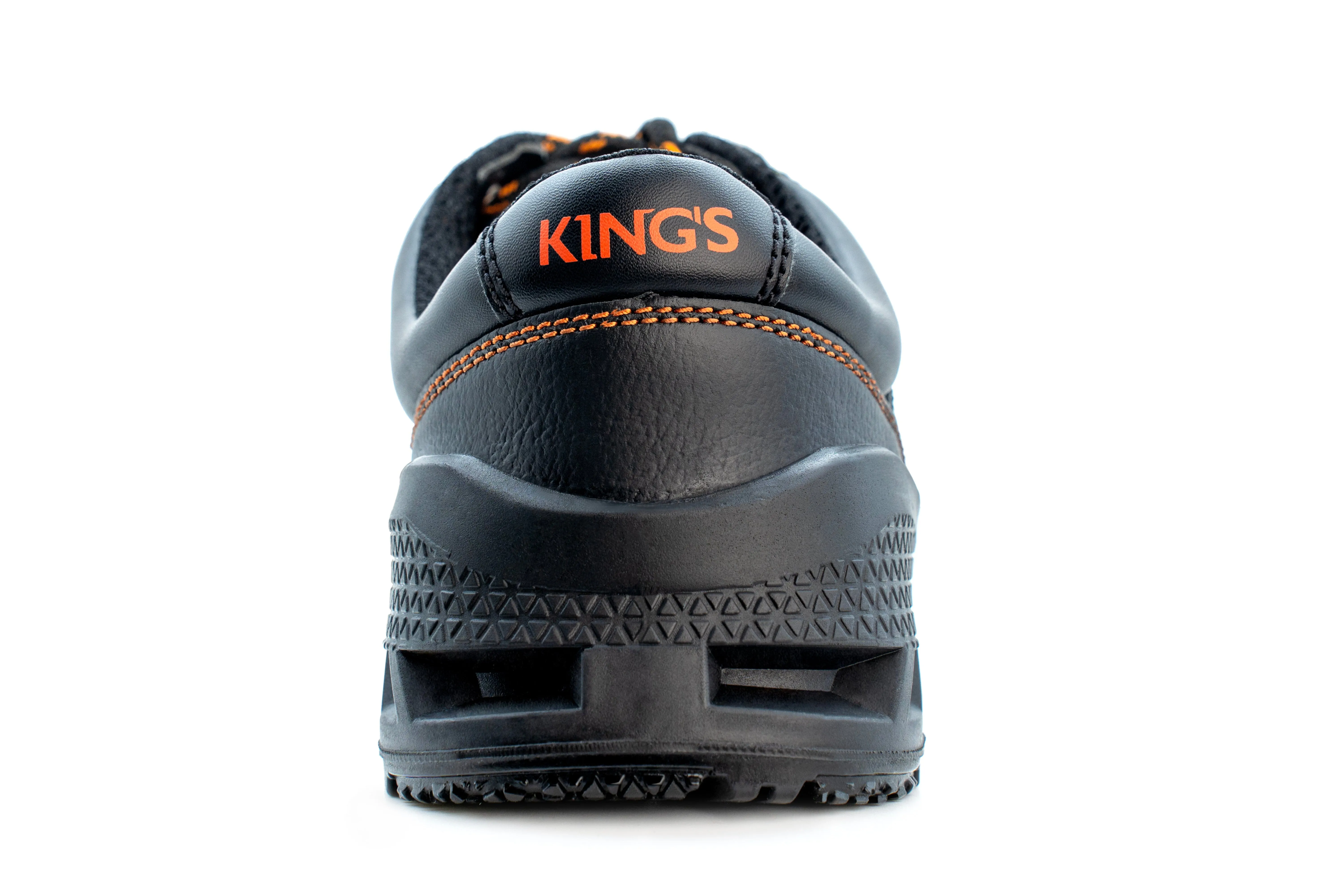 King's Black Lowcut Laceup SD Shoe | Model : KWS200 | UK Sizes: #3, #4, #5, #6, #7, #8, #9, #10, #11, #12