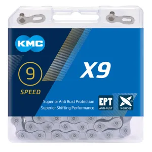 KMC X9-EPT Eco Proteq Anti-Rust 9 Speed Chain