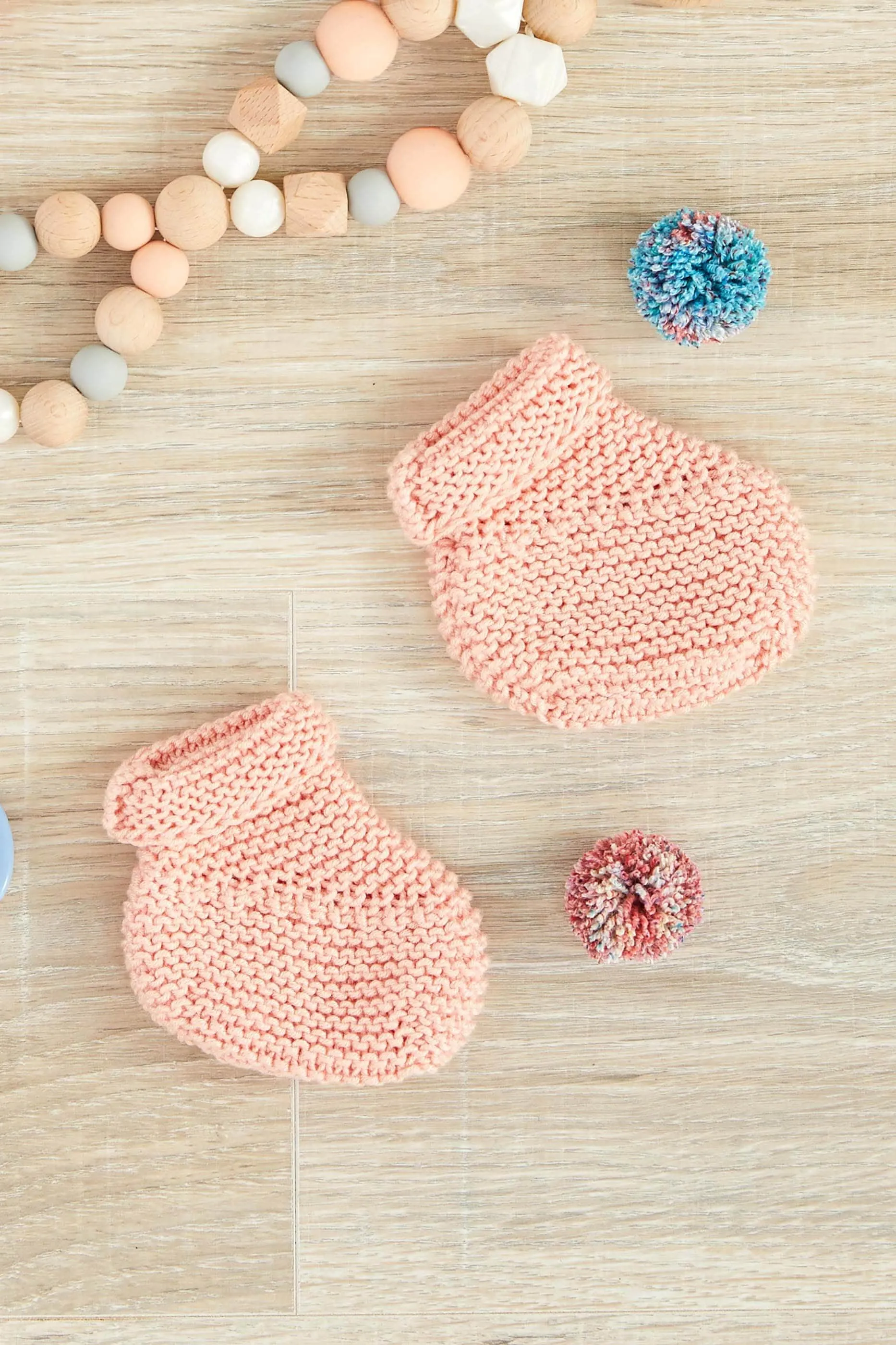 Knit Baby Booties