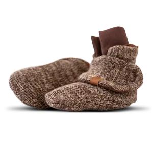 Knit Stay-On Baby Booties | Bark