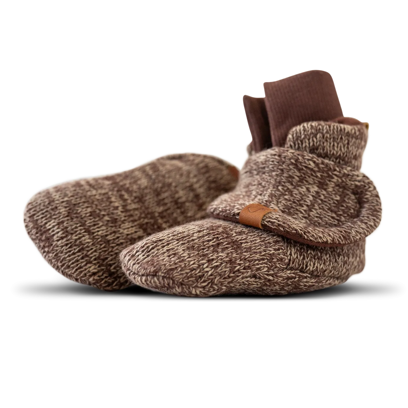 Knit Stay-On Baby Booties | Bark