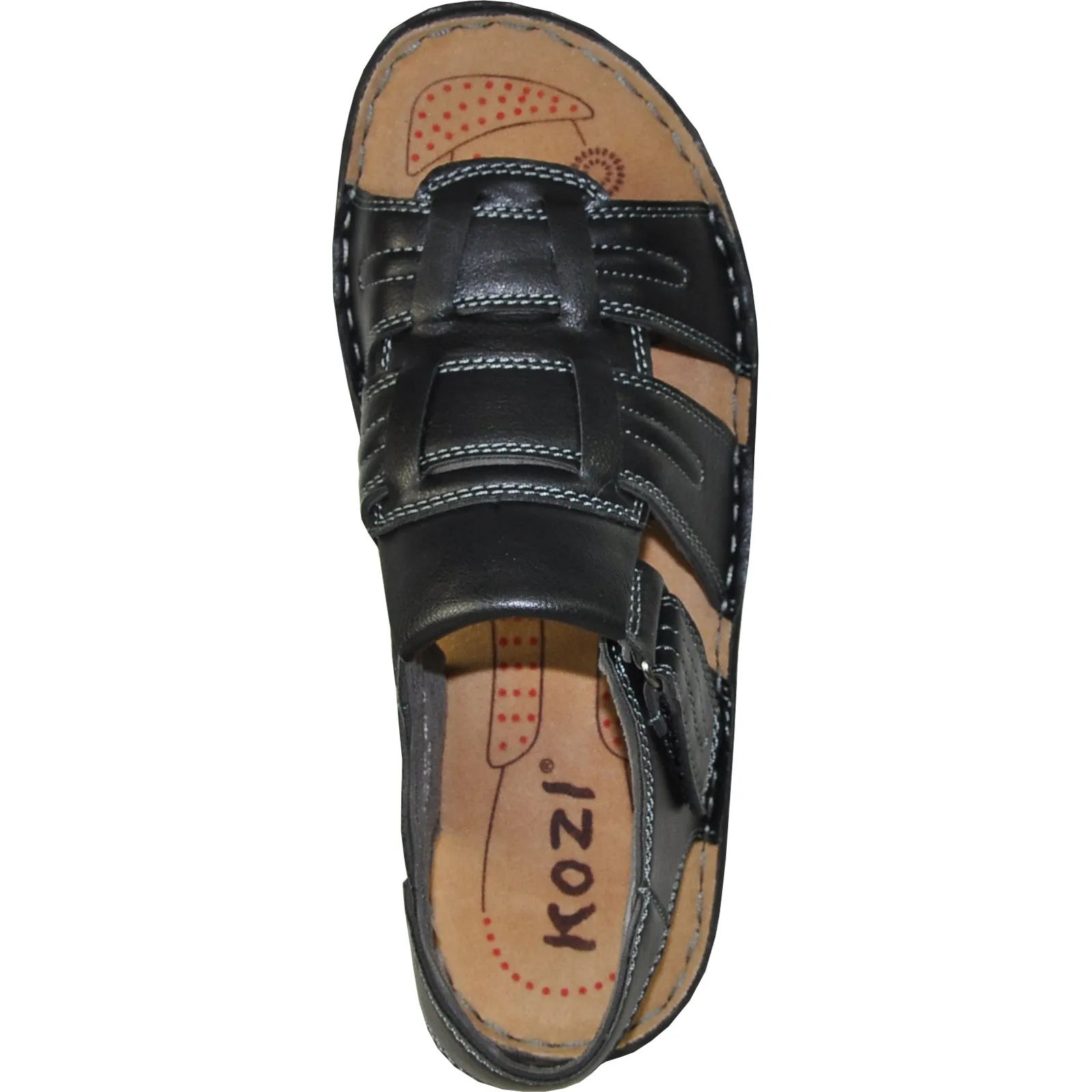 KOZI Men Sandal LOCUS-80 Black