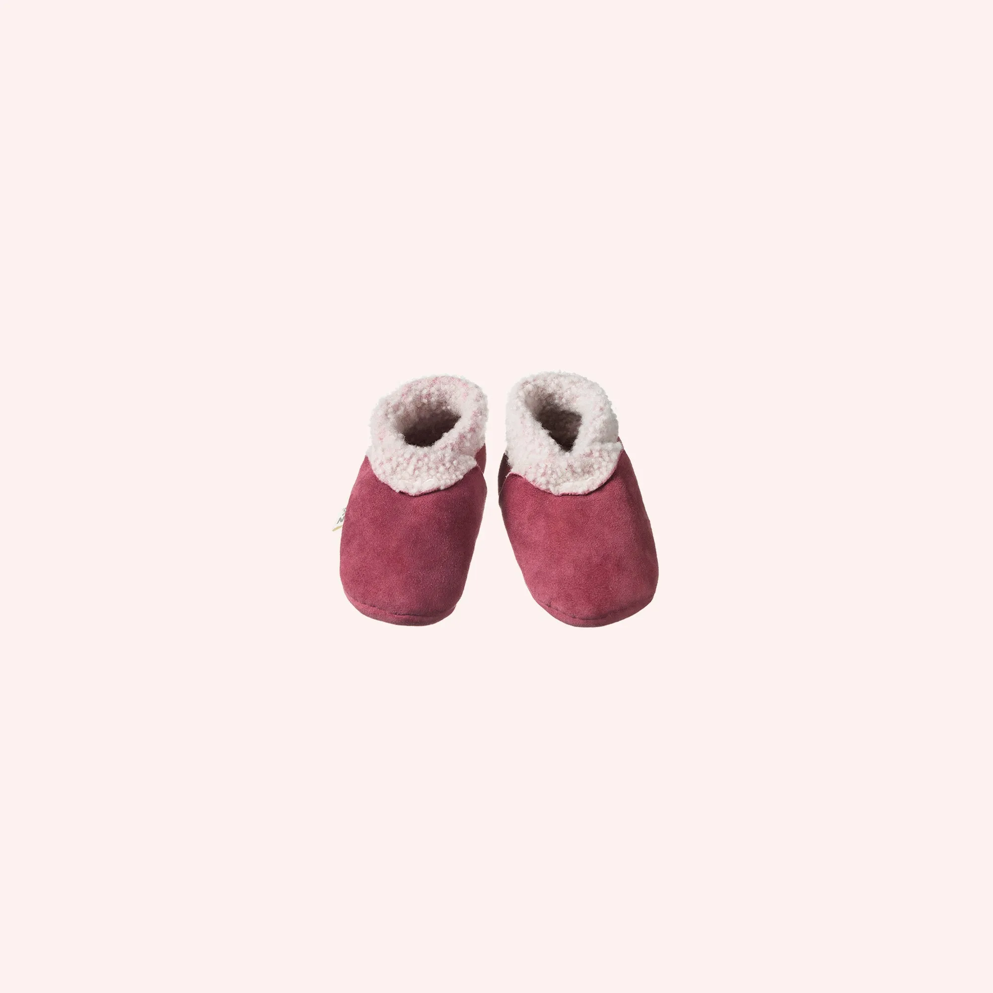 Lambskin Booties - Rhubarb